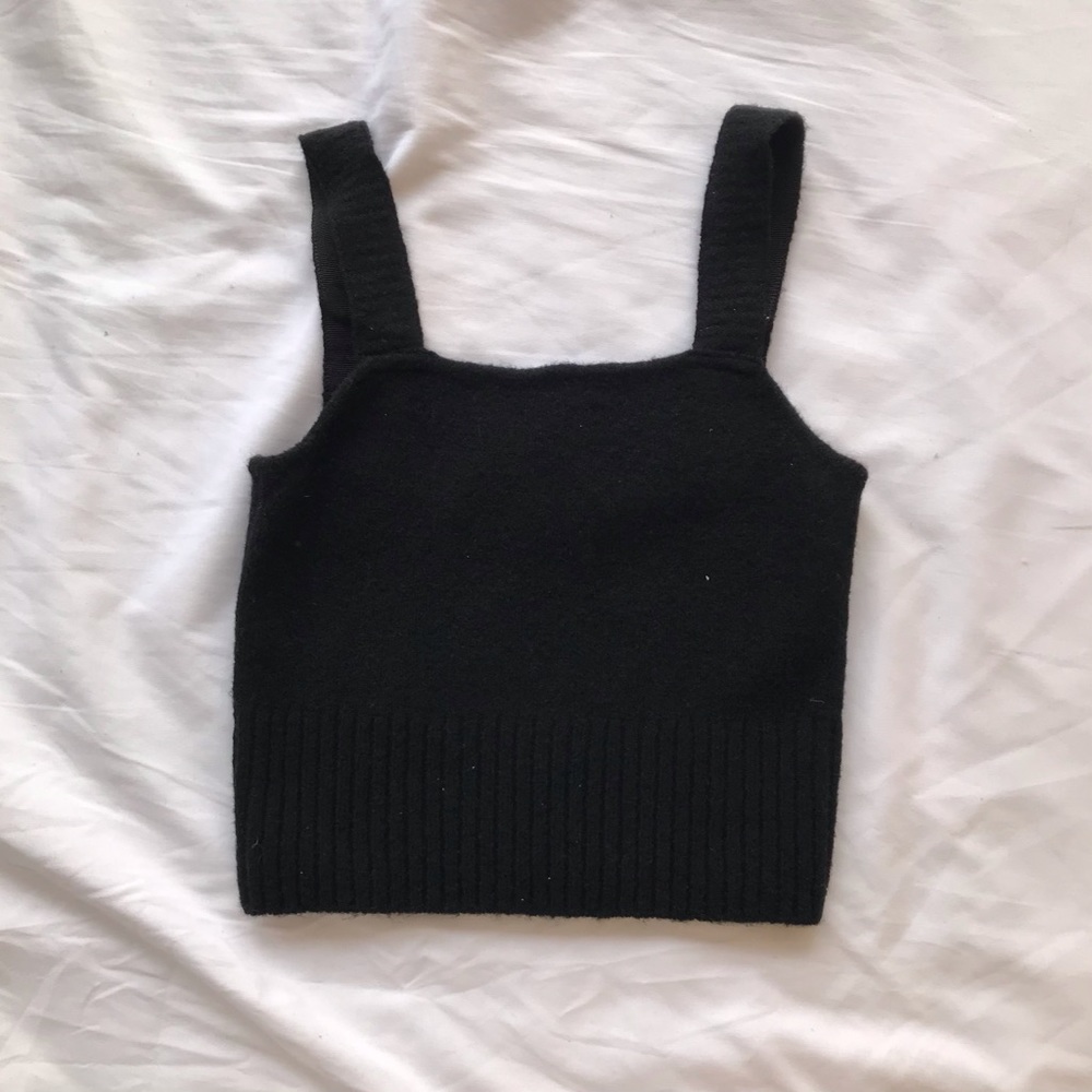 H&M Square Neck Knit Top